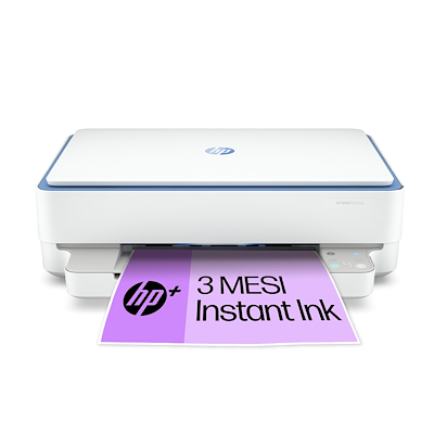 HP Envy 6010e Stampante all-in-one inkjet a colori Copia Scansione Wifi - 3  mesi di Instant ink inclusi con HP+