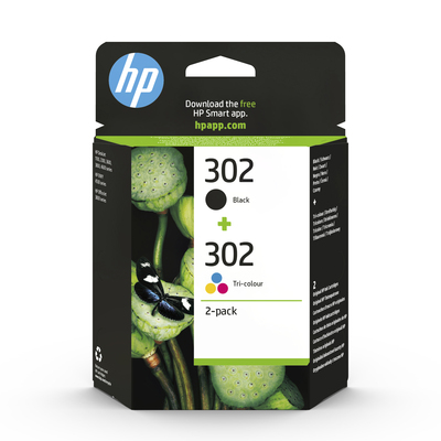 HP Confezione da 2 cartucce dinchiostro 302  Default image