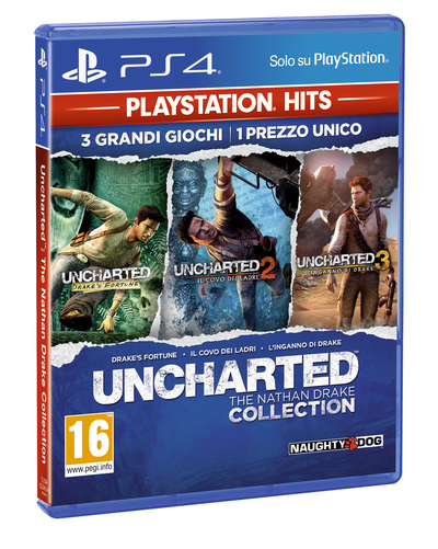 SonyPlaystation UNCHARTED NATHAN DRAKE COLLECTION (PS4) PS HITS  Default image