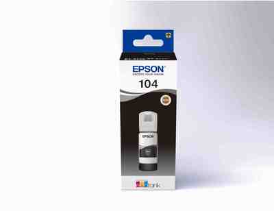 EPSON 104  FLACONE DI INCHIOSTRO ECOTANK T00P1 NERO  Default image