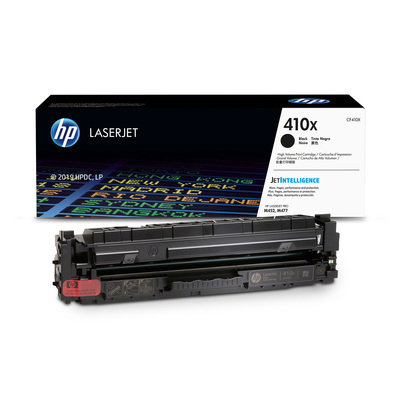 HP 410X CF410X Cartuccia Toner Originale, Alta Capacità, da 6500 pagine, per Stampanti Laserjet Pro, Nero  Default image