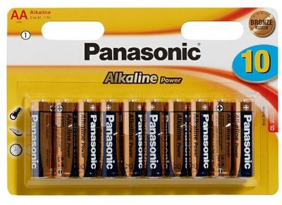 PANASONIC Batterie Alcaline 10pz  Default image