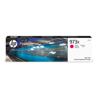 HP 973X F6T82AE Cartuccia Originale ad Alta Capacità, Compatibile con le Stampanti HP Pagewide, magenta  Default image
