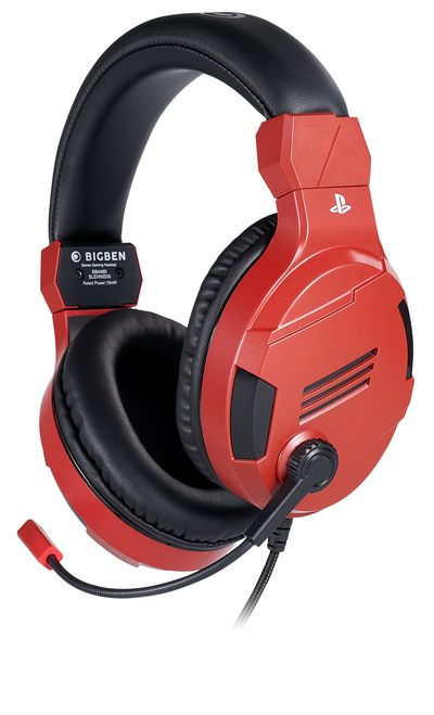 BIG BEN CUFFIE GAMING STEREO V3 ROSSO  Default image