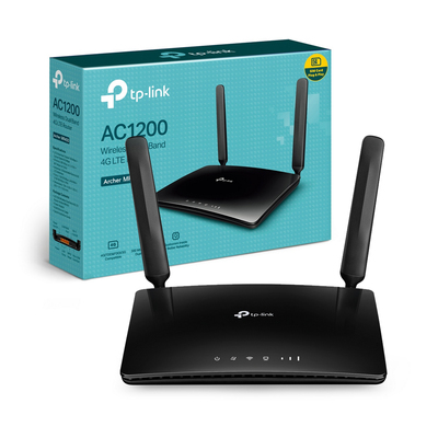 TP-LINK Archer MR400 - Router 4G fino a 150Mbps - Wi-Fi Dual Band AC1200  Default image