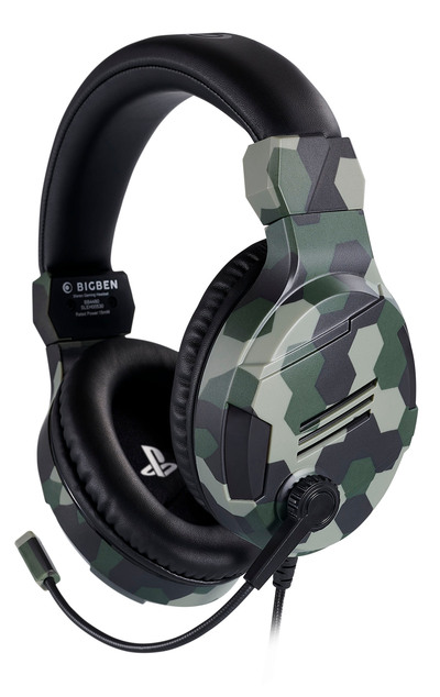 BIG BEN CUFFIE GAMING STEREO V3 CAMO GREEN  Default image