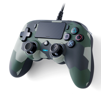 NACON WIRED COMPACT CONTROLLER CAMOUFLAGE GREEN  Default image