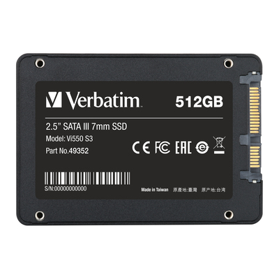 VERBATIM VI550 SSD INTERNO SATA III 2.5" 512GB  Default image