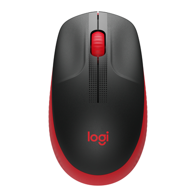 LOGITECH M190 Full-size wireless mouse - RED - EMEA  Default image
