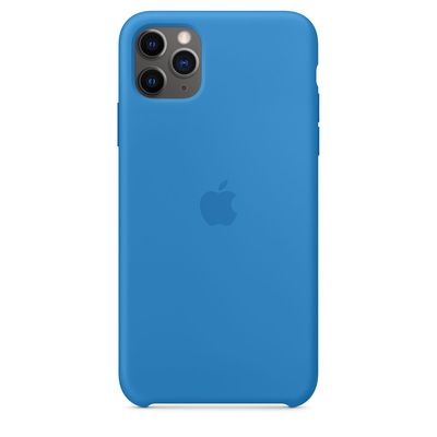 APPLE iPhone 11 Pro Max Silicone Case - Surf Blue  Default image