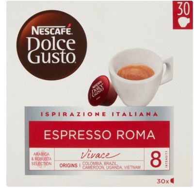 NESCAFE NESCAFE Nescafé Dolce Gusto Capsule Caffè Roma 30  Default image