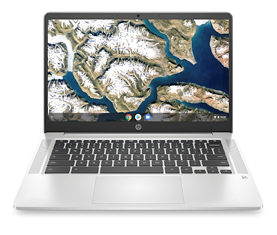 HP Chromebook 14a-na0044nl, 14", Chrome OS?, Intel® Celeron®, 4GB RAM, 64GB eMMC, FHD  Default image