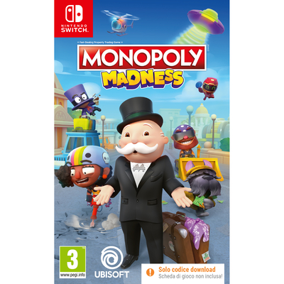 UBI SOFT MONOPOLY MADNESS SWITCH CODE IN BOX  Default image
