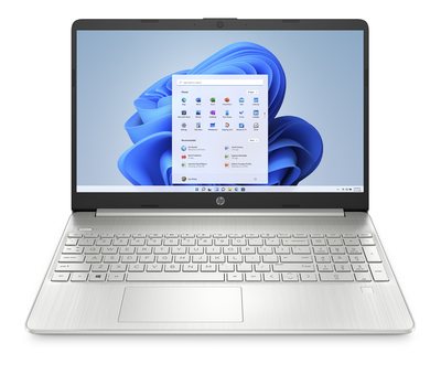 HP Notebook 15s-eq2032nl, 15.6", Windows 11 Home, AMD Ryzen? 5, 8GB RAM, 512GB SSD, FHD, Argento naturale  Default image