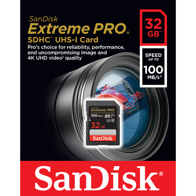 SANDISK SANDISK SD EXTREME PRO V30 U3 32GB  Default image