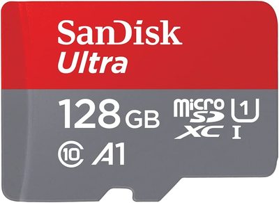 SANDISK SANDISK MICROSD ULTRA ANDROID A1 128GB  Default image