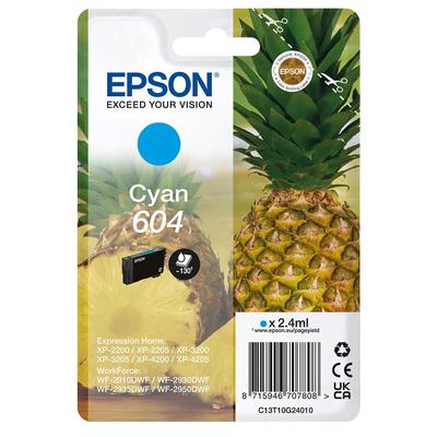 EPSON EPSON SERIE 604 ANANAS CIANO STD T10G CARTUCCIA DI INCHIOSTRO ORIGINALE  Default image