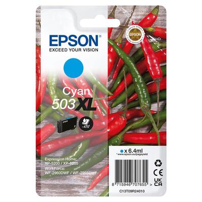 EPSON EPSON SERIE 503 PEPERONCINI CIANO STD T09Q CARTUCCIA DI INCHIOSTRO ORIGINALE  Default image