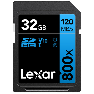 LEXAR 32GB LEXAR PROFESSIONAL 800X SDHC  Default image