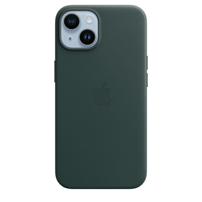 APPLE IPHONE 14 LEATHER CASE WITH MAGSAFE - FOREST GREEN custodia per cellulare Verde  Default image