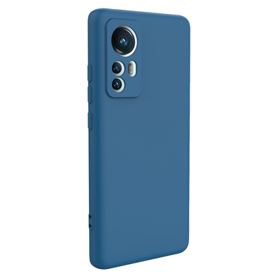 XIAOMI Cover Smartphone in silicone per Xiaomi 12/12 X colore blu  Default image
