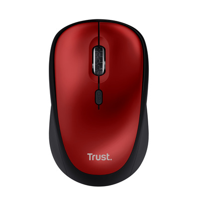 TRUST YVI+ WIRELESS MOUSE ECO RED  Default image