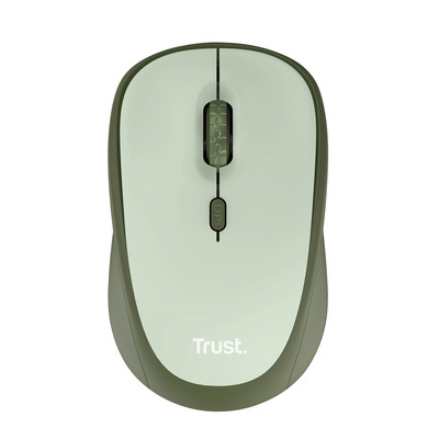 TRUST YVI+ WIRELESS MOUSE ECO GREEN  Default image
