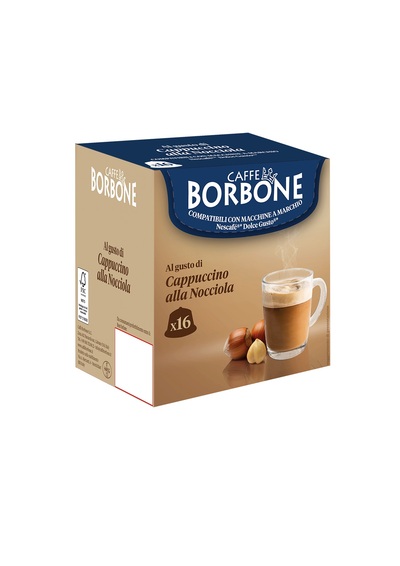 CAFFE BORBONE Prep istant al gusto di cappuccino alla nociola  Default image