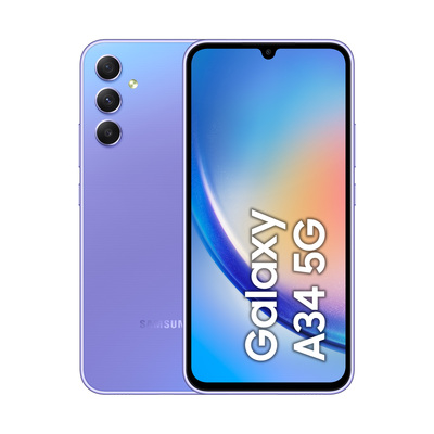 SAMSUNG Galaxy A34 5G 6+128GB Awesome Violet  Default image
