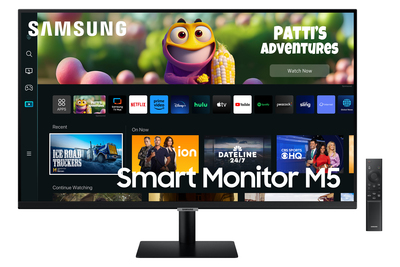 SAMSUNG Smart Monitor M5 - M50C da 27 Full HD Flat  Default image