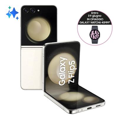 SAMSUNG Galaxy Z Flip5 8+256GB Cream  Default image