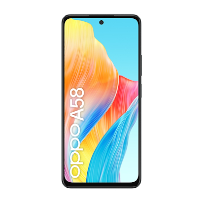 OPPO A58 GLOWING BLACK  Default image