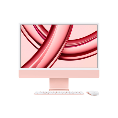 APPLE iMac con Retina 24 Display 4.5K Apple M3 chip con 8-core CPU e 8-core GPU, 256GB SSD - Rosa  Default image